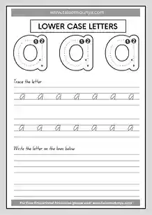 lowercase bundle Worksheet